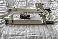 Steel Car Tailgate Brackets BEFORE Chrome-Like Metal Polishing and Buffing Services / Restoration Services