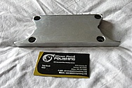 Aluminum Bracket BEFORE Chrome-Like Metal Polishing and Buffing Services / Restoration Services