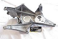 Chevy Corvette V8 Aluminum Bracket BEFORE Chrome-Like Metal Polishing and Buffing Services