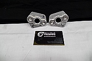 Aluminum Bracket Pieces BEFORE Chrome-Like Metal Polishing and Buffing Services / Restoration Service