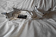 Aluminum Engine Bracket BEFORE Chrome-Like Metal Polishing and Buffing Services / Restoration Service