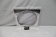 Aluminum Fan Shroud BEFORE Chrome-Like Metal Polishing and Buffing Services / Restoration Service