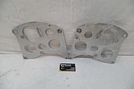 Aluminum Bracket BEFORE Chrome-Like Metal Polishing and Buffing Services / Restoration Service