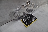 Aluminum Bracket BEFORE Chrome-Like Metal Polishing and Buffing Services / Restoration Service