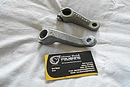 Aluminum Bracket BEFORE Chrome-Like Metal Polishing and Buffing Services / Restoration Service