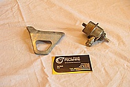 Steel Fuel Pressure Regulator Bracket BEFORE Chrome-Like Metal Polishing and Buffing Services