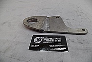 Aluminum Bracket BEFORE Chrome-Like Metal Polishing and Buffing Services / Restoration Service