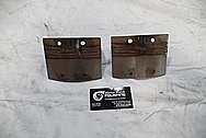 Stainless Steel Tank Brackets BEFORE Chrome-Like Metal Polishing and Buffing Services / Restoration Services