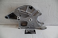 2007 Chevrolet Corvette Aluminum Alternator / Power Steering Mount Bracket BEFORE Chrome-Like Metal Polishing - Aluminum Polishing 