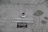 Aluminum Brackets BEFORE Chrome-Like Metal Polishing and Buffing Services - Aluminum Polishing Services 