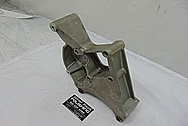 2007 Chevy Corvette LS2 Aluminum Alternator Bracket BEFORE Chrome-Like Metal Polishing - Aluminum Polishing Services 