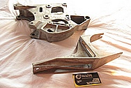 2005 and Up Chevrolet C6 Corvette V8 Aluminum Bracket BEFORE Chrome-Like Metal Polishing and Buffing Services
