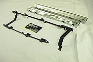 Chevrolet ZL-1 V8 Steel Bracket BEFORE Chrome-Like Metal Polishing and Buffing Services