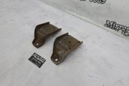 Steel Brackets BEFORE Chrome-Like Metal Polishing and Buffing Services / Restoration Services - Steel Polishing - Bracket Polishing