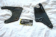 1976 Chevy Corvette Stainless Steel AC Compressor Brackets BEFORE Chrome-Like Metal Polishing and Buffing Services