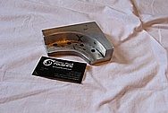 Ford Mustang Aluminum Bracket BEFORE Chrome-Like Metal Polishing and Buffing Services