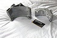 2010 Chevy Silverado 1500 Series 454 LSX Steel Alternator and AC Compressor Brackets BEFORE Chrome-Like Metal Polishing and Buffing Services / Restoration Services 