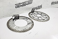 Steel Motorcycle Brake Rotor Project AFTER Chrome-Like Metal Polishing - Aluminum Polishing - Steel Brake Rotor