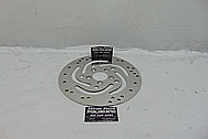 2009 Harley Davidson Rocker Motorcycle Steel Brake Rotor AFTER Chrome-Like Metal Polishing and Buffing Services / Restoration Services - Stainless Steel Polishing Services