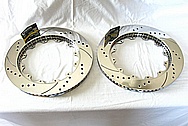 1950 Mercury Lead Sled Brake Calipers, Brake Rotors, Brackets, Etc AFTER Chrome-Like Metal Polishing and Buffing Services / Restoration Services