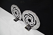 Harley Davidson Steel Brake Rotors AFTER Chrome-Like Metal Polishing and Buffing Services / Restoration Services