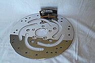 Steel Brake Rotors AFTER Chrome-Like Metal Polishing and Buffing Services / Restoration Services