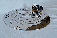 Steel Brake Rotors AFTER Chrome-Like Metal Polishing and Buffing Services / Restoration Services