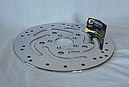 Steel Brake Rotors AFTER Chrome-Like Metal Polishing and Buffing Services / Restoration Services