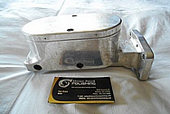 Aluminum Brake Master Cylinder Tank Setup BEFORE Chrome-Like Metal Polishing - Aluminum Polishing 