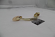 Brass Door Parts AFTER Chrome-Like Metal Polishing - Brass Polishing Service - Vintage Polishing Service