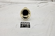 Custom Brass Horn / Air Horn AFTER Chrome-Like Metal Polishing and Buffing Services - Horn Polishing - Brass Polishing 