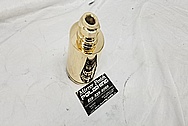 Custom Brass Horn / Air Horn AFTER Chrome-Like Metal Polishing and Buffing Services - Horn Polishing - Brass Polishing 