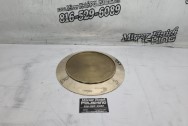 Brass Commemorative Plate AFTER Chrome-Like Metal Polishing and Buffing Services / Restoration Services - Brass Polishing