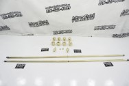Brass Bed Rail Hardware AFTER Chrome-Like Brass Polishing | Bed Hardware Polishing | Brass Polishing Services 