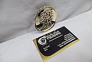 Brass Belt Buckles AFTER Chrome-Like Metal Polishing and Buffing Services / Restoration Services