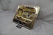 Brass Sink AFTER Chrome-Like Metal Polishing - Brass Polishing Service