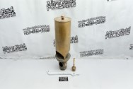 Vintage Brass Train Whislte BEFORE Chrome-Like Metal Polishing - Brass Polishing - Train Whistle Polishing Service