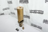 Vintage Brass Train Whislte BEFORE Chrome-Like Metal Polishing - Brass Polishing - Train Whistle Polishing Service