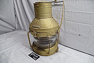 Brass Anchor Lamp BEFORE Chrome-Like Metal Polishing and Buffing Services / Restoration Services