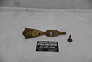 Brass Door Parts BEFORE Chrome-Like Metal Polishing - Brass Polishing Service - Vintage Polishing Service