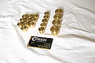 Brass Pieces BEFORE Chrome-Like Metal Polishing and Buffing Services