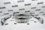 Vintage GMC Truck Bumper Project AFTER Chrome-Like Metal Polishing - Steel Polishing | Finishing Services | Bumper Polishing Services