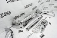 Vintage GMC Truck Bumper Project AFTER Chrome-Like Metal Polishing - Steel Polishing | Finishing Services | Bumper Polishing Services