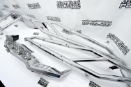 2024 Can Am Maverick R UTV Steel Bumper Project AFTER Chrome-Like Metal Polishing - Steel Polishing | Finishing Services | Bumper Polishing Services | UTV Polishing 