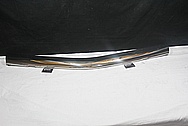 1978 Mercedes Benz 450 SL Stainless Steel Bumper Covers AFTER Chrome-Like Metal Polishing and Buffing Services / Restoration Services 