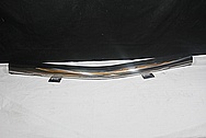 1978 Mercedes Benz 450 SL Stainless Steel Bumper Covers AFTER Chrome-Like Metal Polishing and Buffing Services / Restoration Services 