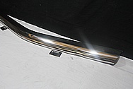 1978 Mercedes Benz 450 SL Stainless Steel Bumper Covers AFTER Chrome-Like Metal Polishing and Buffing Services / Restoration Services 