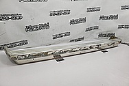 1974 Chevy Camaro Aluminum Bumpers BEFORE Chrome-Like Metal Polishing and Buffing Services - Aluminum Polishing - Bumper Polishing 
