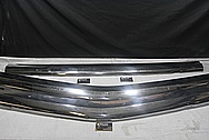 1978 Mercedes Benz 450 SL Stainless Steel Bumper Covers BEFORE Chrome-Like Metal Polishing and Buffing Services / Restoration Services 