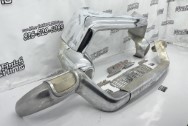 Vintage GMC Truck Bumper Project BEFORE Chrome-Like Metal Polishing - Steel Polishing | Finishing Services | Bumper Polishing Services